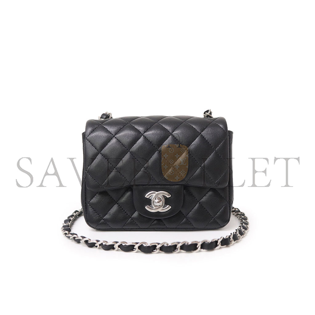 Ch*el master classic mini square flap (17*13.5*8cm)